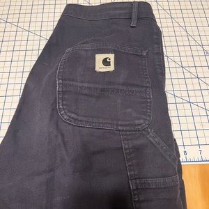 Carhartt wip navy pierce pant